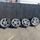 GENUINE JAGUAR XF SENTA SILVER 20 INCH ALLOY WHEELS SET X4 85J ET49 WITH TYRES