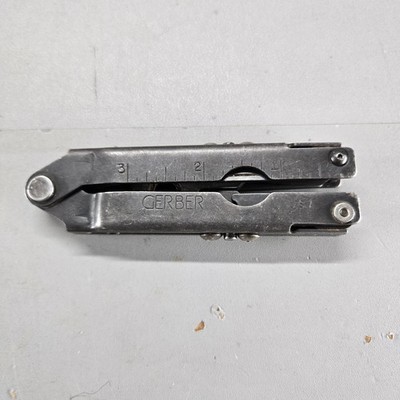 Vintage USA Gerber MultiTool Blunt Pliers Patent #5142721-#5212844 Stainless