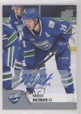 2020-21 Upper Deck AHL Auto Mitch Reinke #83 Auto 00jz