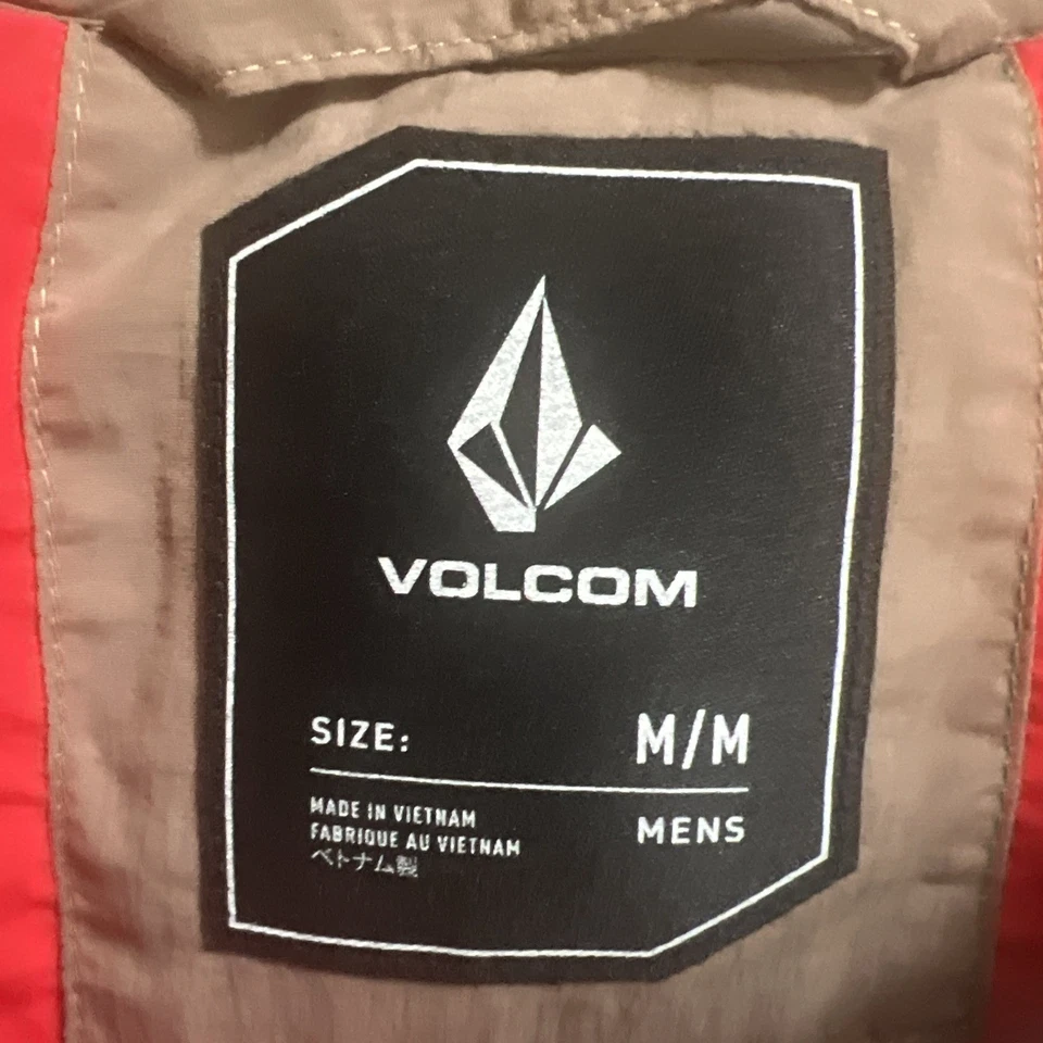 Volcom Puffer Vest Layered Up Chestnut Brown Men’s M Outdoor Ski Snowboarding - Image 2 of 4