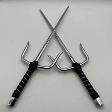 Superdo Octagon Martial Arts Sai 19" - Black/Silver