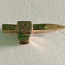 Vintage Style Antique Solid Brass Head Handle For Designer Walking Cane Stick