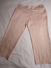 Next light pink ladies trousers UK size 22P RRP �20 *0055