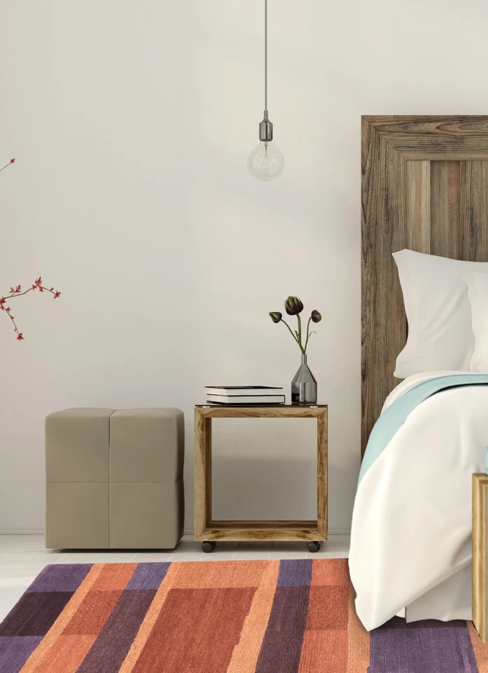 4'0" x 5'11" Hand Knotted Area Rug Traditional Oriental Wool Carpet - Image 2 of 4