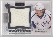 2013-14 Ultimate Collection Premium Swatches 10/35 Nicklas Backstrom #PS-NB r7p
