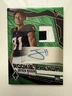 2025 Panini Phoenix Jayden Higgins Rookie Phenom Jersey Auto Green /25 Texans