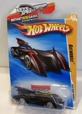 2010 HOT WHEELS NEW MODELS BATMAN BATMOBILE With Card Variation