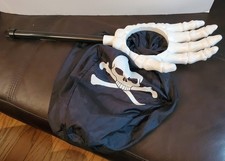 Halloween Szkielet Ręka Cukierki Trick lub Torba na smakołyki z uchwytem