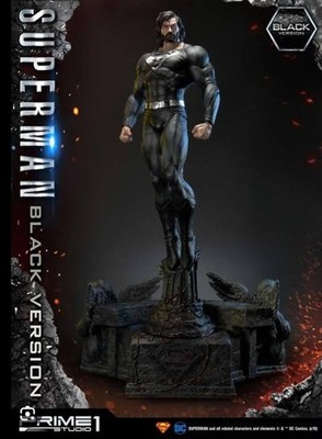 Prime 1 Studio Superman Black Version 1:3 Polystone Statue DC Comics Licensed