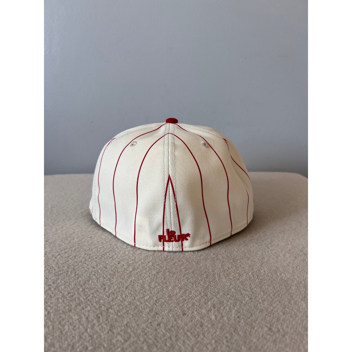 帽子 Striped F* Fitted HatBrownGolf Le fleur Striped F* Fitted Hat Navy – GOLF le FLEUR*