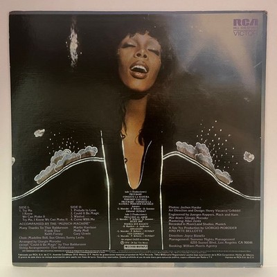 DONNA SUMMER - A LOVE TRILOGY - 1976 MEXICAN LP ALBUM, DISCO