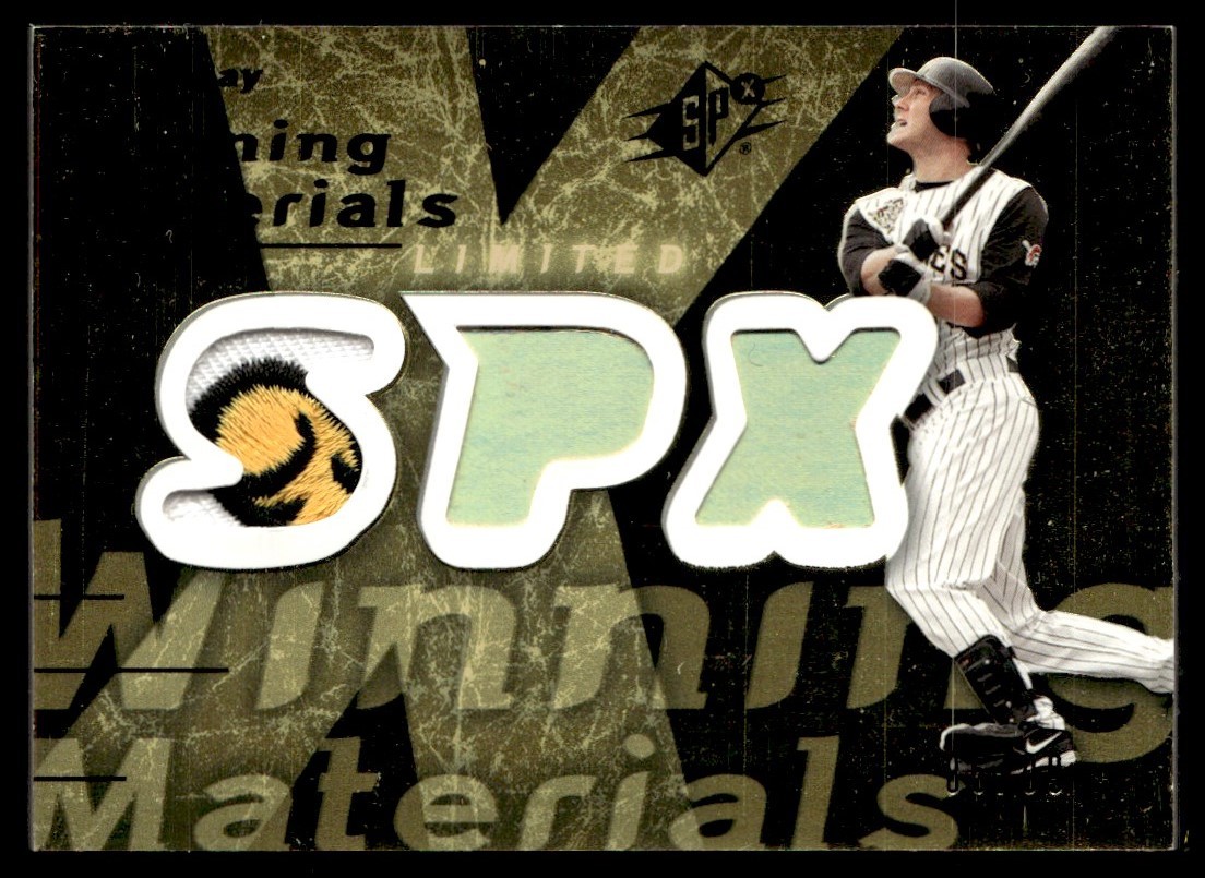 2007 SPx Winning Materials Jason Bay 85/99 #WM-JB