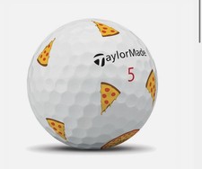 New 2025 Taylormade TP5x Pix Pepperoni Pizza 1 Single Golf Ball
