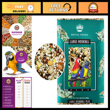 Premium Parrot Food 5 lbs - Nutrient-Rich Seed Mix for Large Hookbills, Macaws 