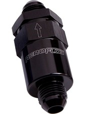 Aeroflow 30 Micron Billet Fuel Filter -6AN Black , 2 Length (AF609-06BLK)