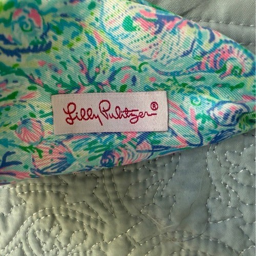 LILLY PULITZER Twisted Headband Surf Blue Soleil It On Me Muster - Bild 5 von 7