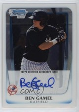 2011 Bowman Chrome Prospects Auto Ben Gamel #BCP104 Auto 0l44