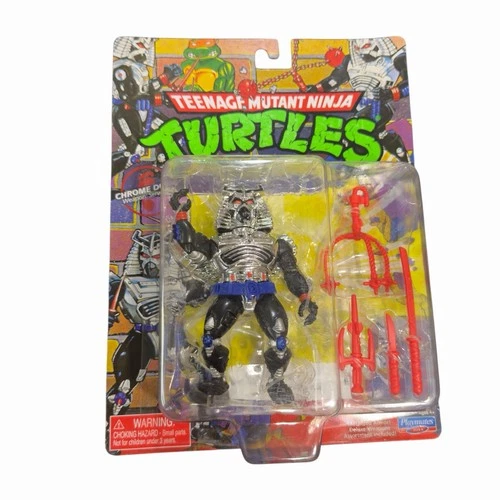 Teenage Mutant Ninja Turtles Chrome Dome Reissue Action Figure Playmates New