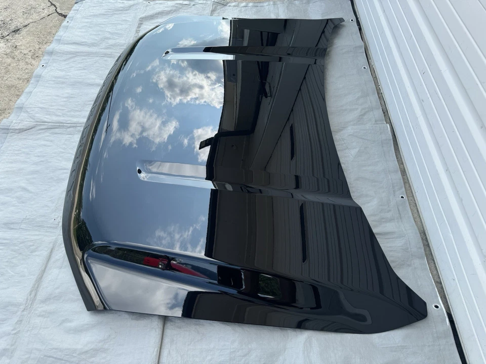 Ford F250 F350 Super Duty 2023-2025 nuevo capó OEM negro ágata Foto 4 de 4