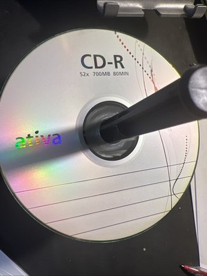 Ativa  CD-R  (52x 700mb 80 min ). New - Old Stock 55 Pack       Free Shipping !