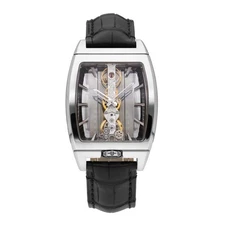 Corum Golden Bridge 18k White Gold Manual-Wind Men's Watch 113.165.59/0001 GL10G