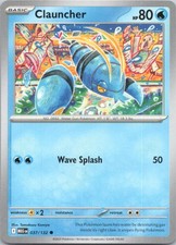 Clauncher #37/132 (LP) ME01: Mega Evolution MEG Pokemon