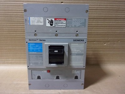 Siemens JXD JXD63B400H 3 pole 400 Amp Trip 600V Circuit Breaker