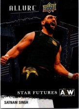 2022 Upper Deck ALLURE AEW #149 Satnam Singh
