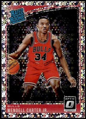 2018-19 Donruss Optic #170 Wendell Carter Jr. Fast Break Holo Rated Rookie E1