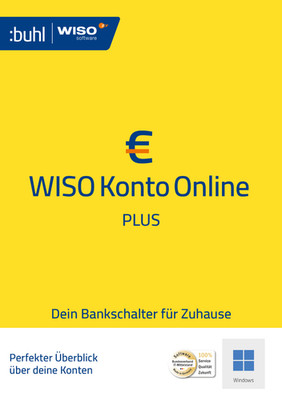 Download-Version WISO Konto Online 2026 Plus - unbeschränktes Homebanking