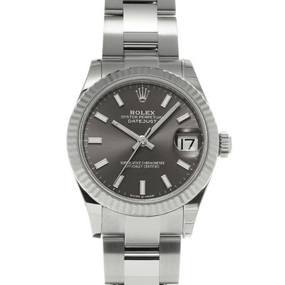 ROLEX Datejust 31 278274 Gray Case Size 31×31mm Unisex Used Watch #3134