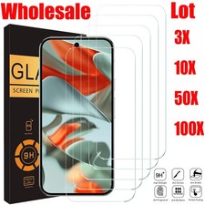 Wholesale Lot Tempered Glass Screen Protector For Google Pxiel 10 9 Pro XL 8 7 6