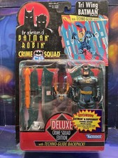 1996 The Adventures of Batman & Robin - TRI - WING BATMAN       RARE & MINT