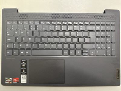 Original Lenovo Ideapad 5 15IIL05 15ARE05 Handauflage UK Backlite Tastatur - Grau