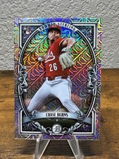 Topps 2026 Bowman Sterling Rookie Mojo Chrome Chase Burns RC BST-10 Reds