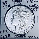 1878 CC BU GEM MORGAN SILVER DOLLAR UNC MS+++ U.S. MINT RARE KEY COIN 7001