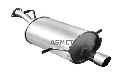Rear Muffler ASMET 17.003