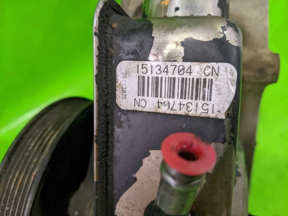 03 04 05 06 SIERRA 2500 POWER STEERING PUMP W/HYDRO BOOST OEM 3973-14 — 第 3/3 张图片