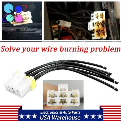 Manual Heater AC HVAC Control Wire Harness For Subaru Forester Impreza WRX