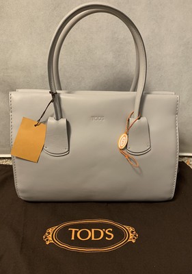 tods pocket medium leather shopper