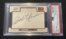 2013 Panini Pastime Cuts BOB UECKER AUTO 1/1 Cut Signature Autograph SP SSP PSA