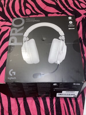 Logitech PRO X 2 LIGHTSPEED Wireless Gaming Headset - White - BRAND NEW 