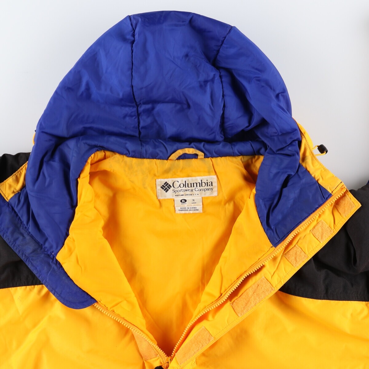 columbia×HOUYHNHNM Gold Creek Anorak JKT 00'S Columbia Padded Anorak Parka Puffer Jacket Men's XL