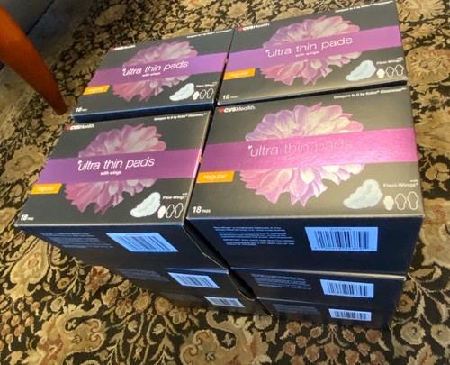 Ultradünne Pads mit Flügeln weibliche Pflege brandneu Master Case (12 Boxen @ 18 Stück) - Bild 2 von 5