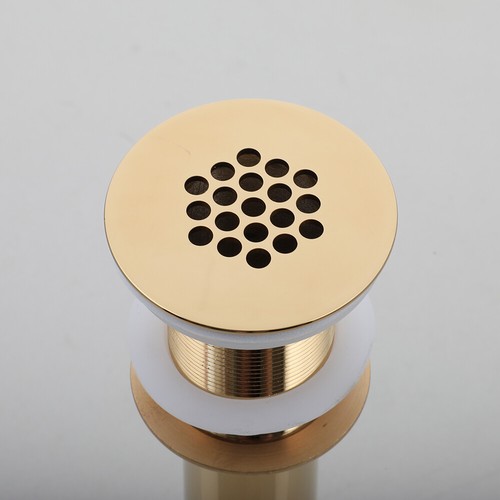 Black/Gold/Silver Bathroom Vessel Sink Waste Drain Strainer Without Overflow - Picture 14 of 28