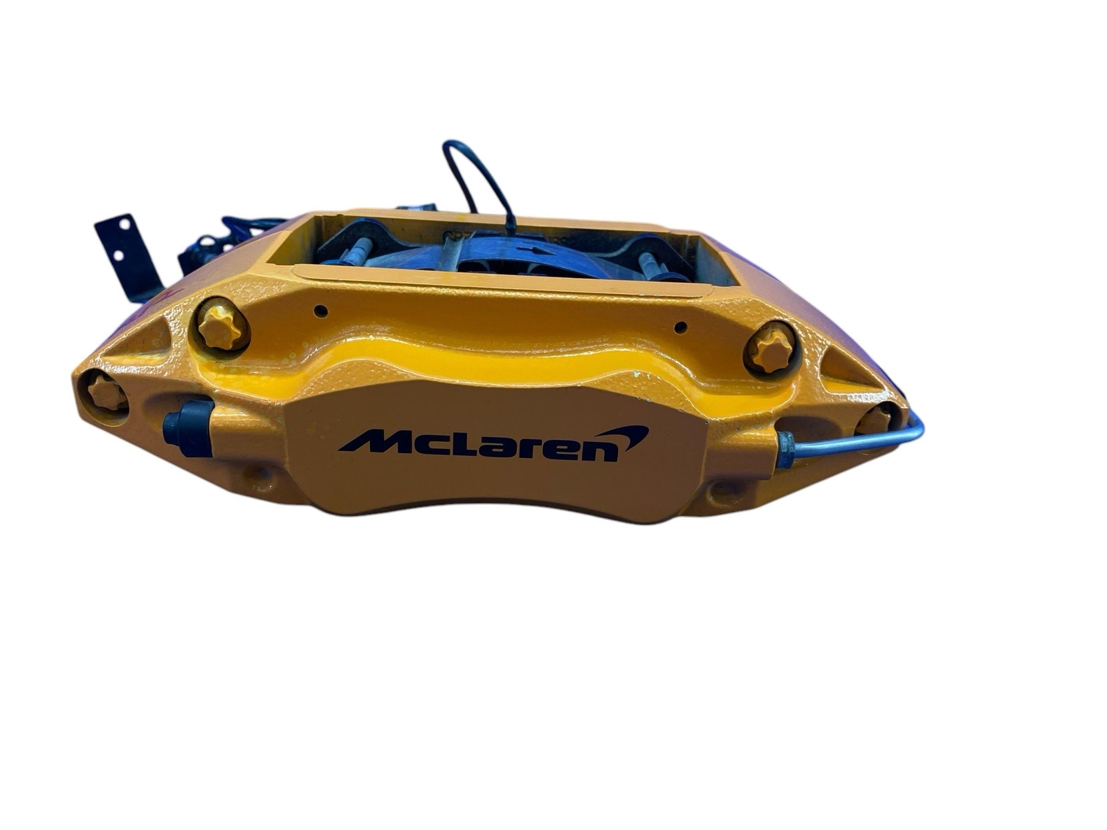 2016-2021 MCLAREN 570S RWD 3.8L REAR RIGHT CARBON CERAMIC BRAKE CALIPER ORANGE