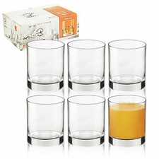 Bormioli Rocco Cortina 405ml Large Short Dinner Tumbler Drinking Glasses Bar Set