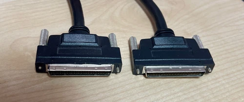 1M SCSI Ultra Wide UW Cable Shielded 68-Pin Male to 68-Pin Male  Connector