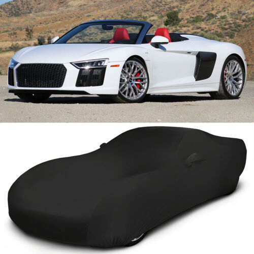 For Audi R8 Indoor Stretch Car Cover Soft Fabric Anti-scratch Dust Proof w/ Bag - Picture 1 of 12
