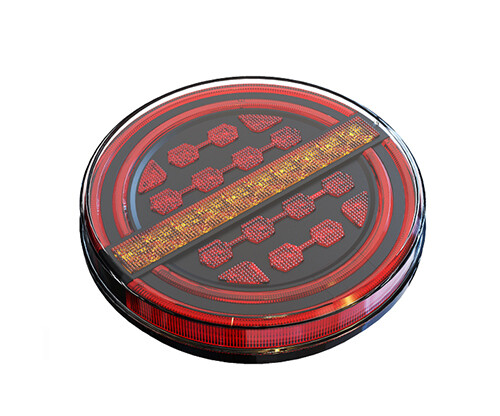 2 Fanali Posteriori Led Freccia Dinamica Dx/Sx Universali 12/24v Omologati ECE - Imagen 9 de 10
